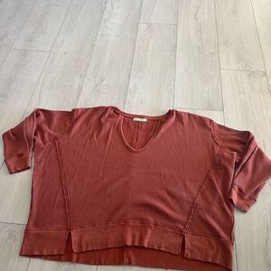 Free people oversized women shirt size s